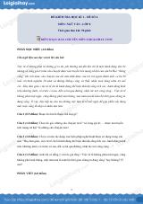 Đề thi học kì 1 Văn 8 - Đề số 6